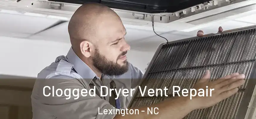  Clogged Dryer Vent Repair Lexington - NC